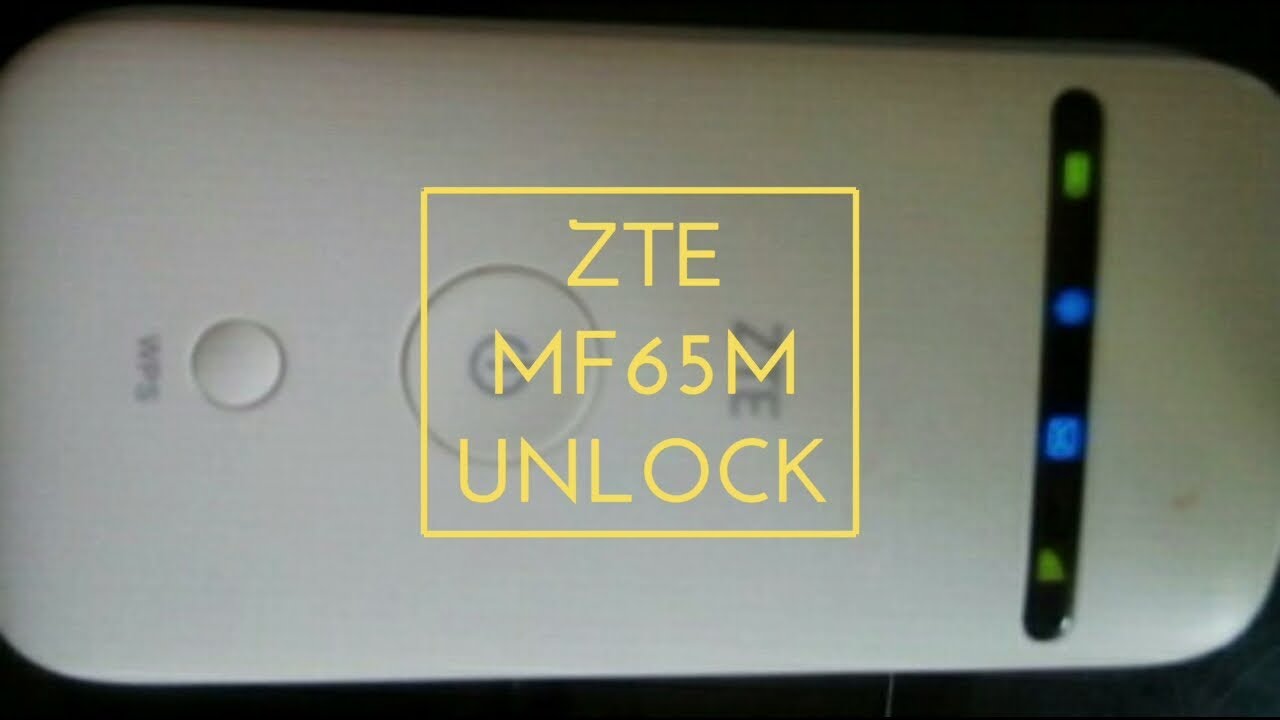 Zte Mf65m Free Unlock